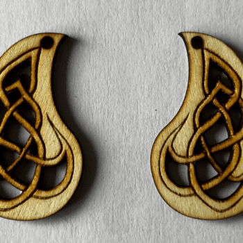 Fire Knot Earrings