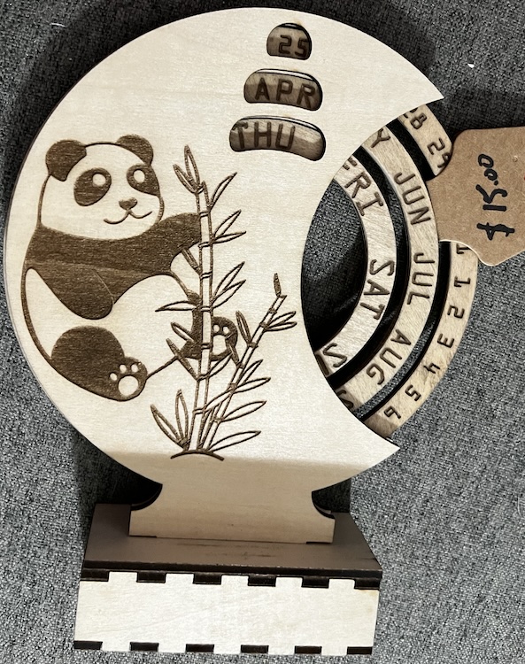 Panda Calendar