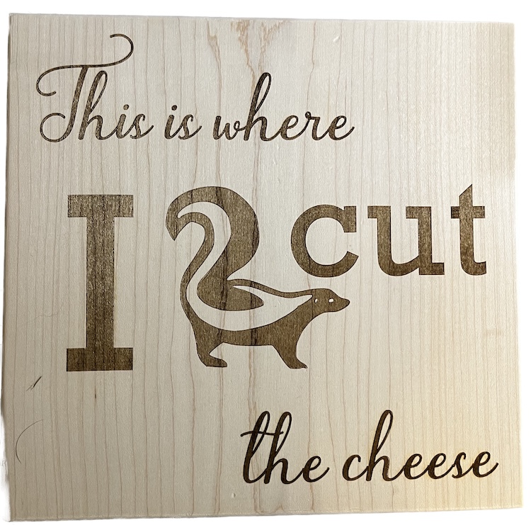 Cheese Cutting Board