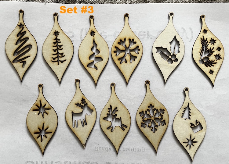 Ornament Set #3A