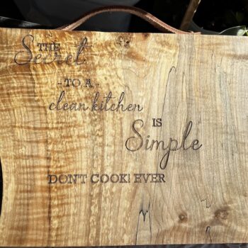 Curly Maple Cutting Board