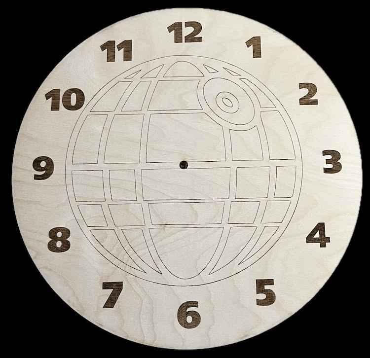 Death Star Clock