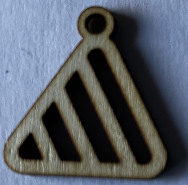 Large Triangle Earrings