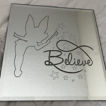 Fairy "Believe" Mirror
