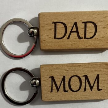 Mom or Dad Key Tags