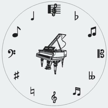 Piano Clock 