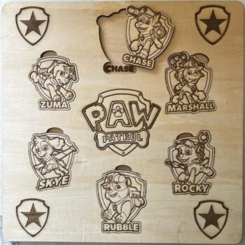 Paw Patrol Shapes Puzzle