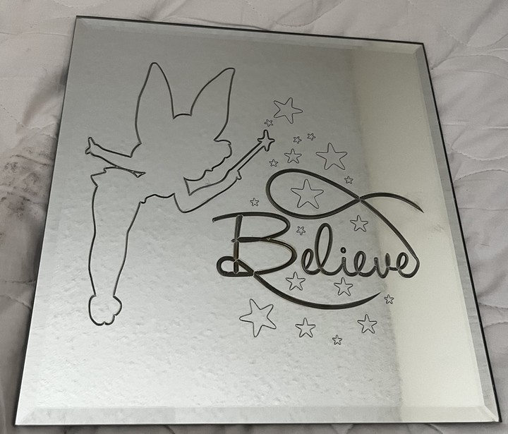 Fairy "Believe" Mirror