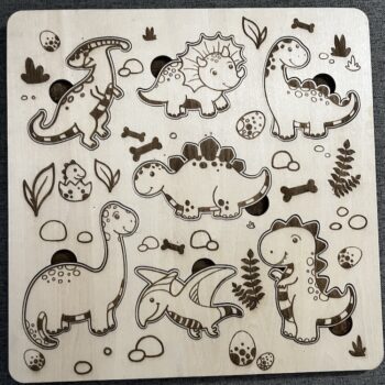 Dinosaur Shapes Puzzle