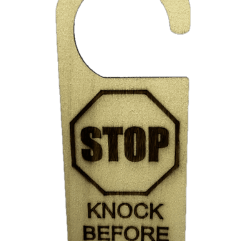 Door Hanger - Knock Before