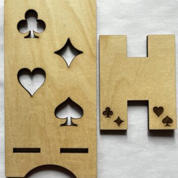 Card Symbol Phone Stand