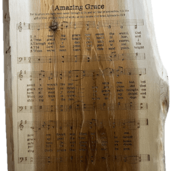Amazing Grace Plaque
