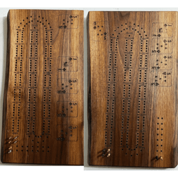 Live-edge Walnut Crib Boards