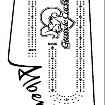 Grande Cache Alberta Crib Board