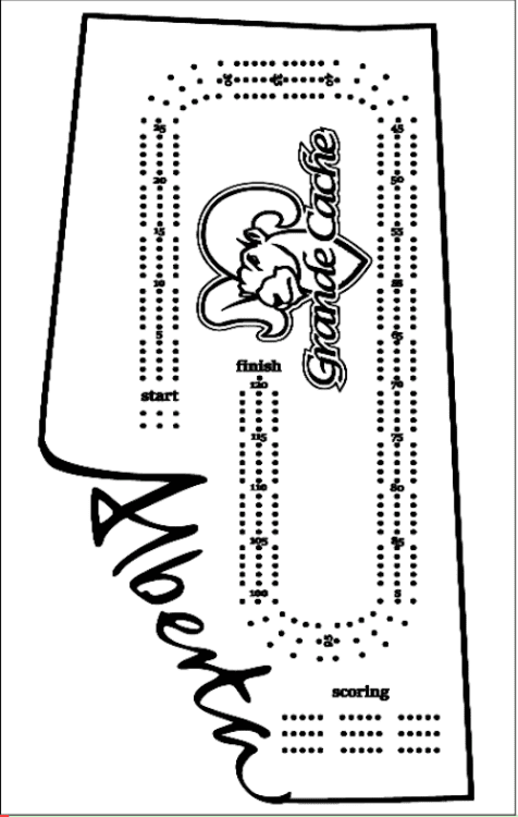 Grande Cache Alberta Crib Board