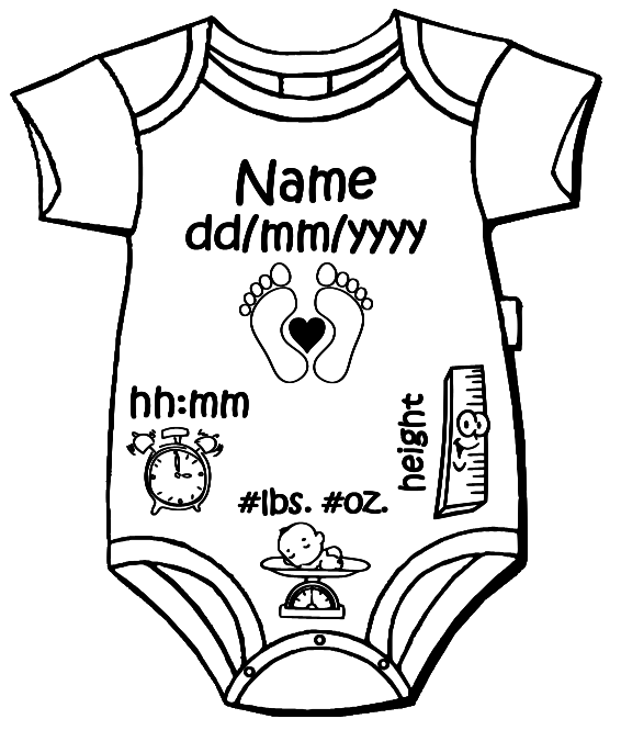 Baby Announcement  w/Sleeper