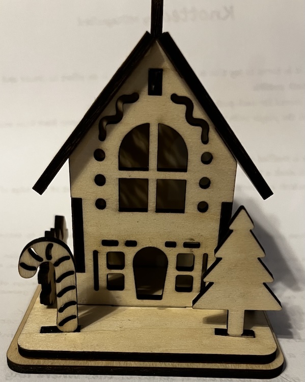 Christmas House Ornament