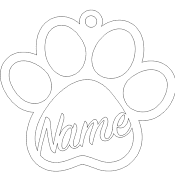 Pet Paw Ornament