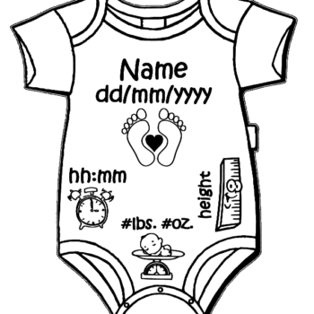 Baby Announcement - Sleeper