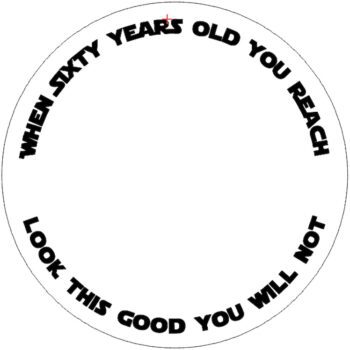 Yoda Mirror - Circular