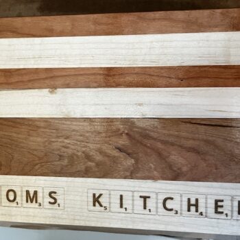 Mom's Kitchen Cutting Board