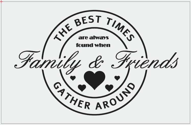 Family & Friends Snack Board