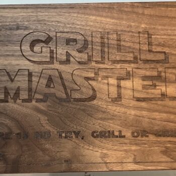 Grill Master Serving Tray