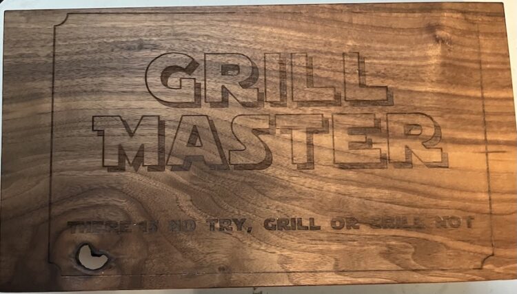Grill Master Serving Tray