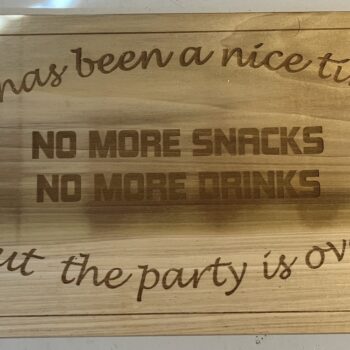 No More Snacks