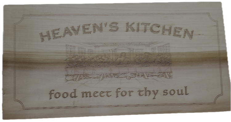 Heaven's Kitchen Cutting Board